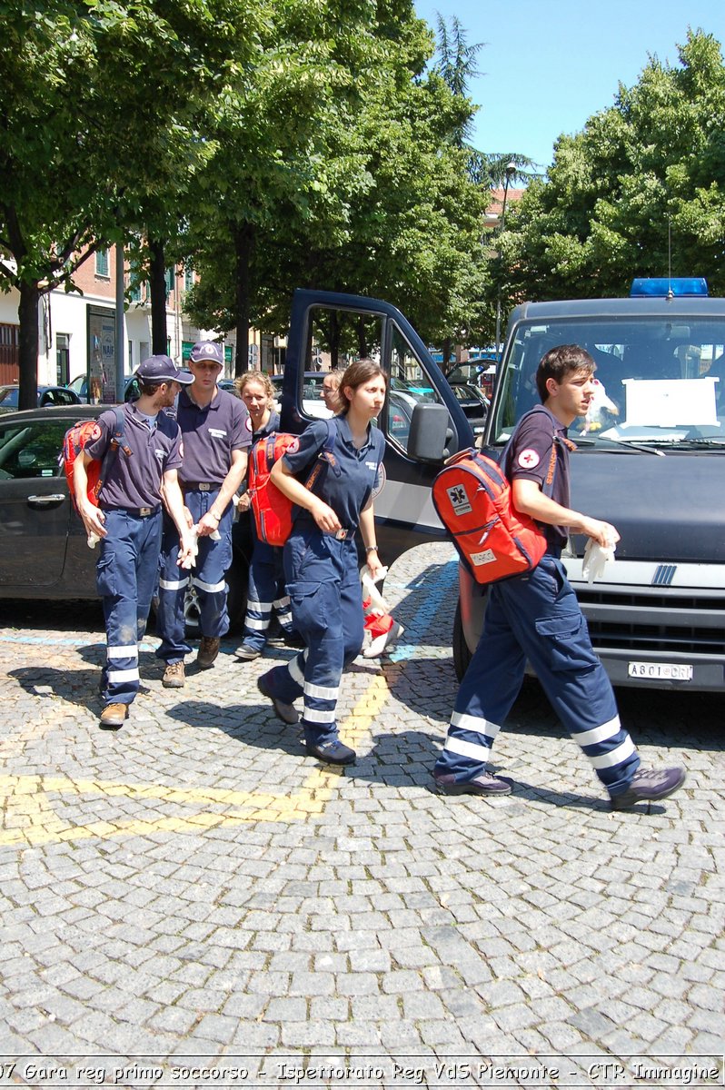 Chivasso - 16 giugno 2007 - Gara Regionale di Primo Soccorso  - Croce Rossa Italiana - Ispettorato Regionale Volontari del Soccorso Piemonte