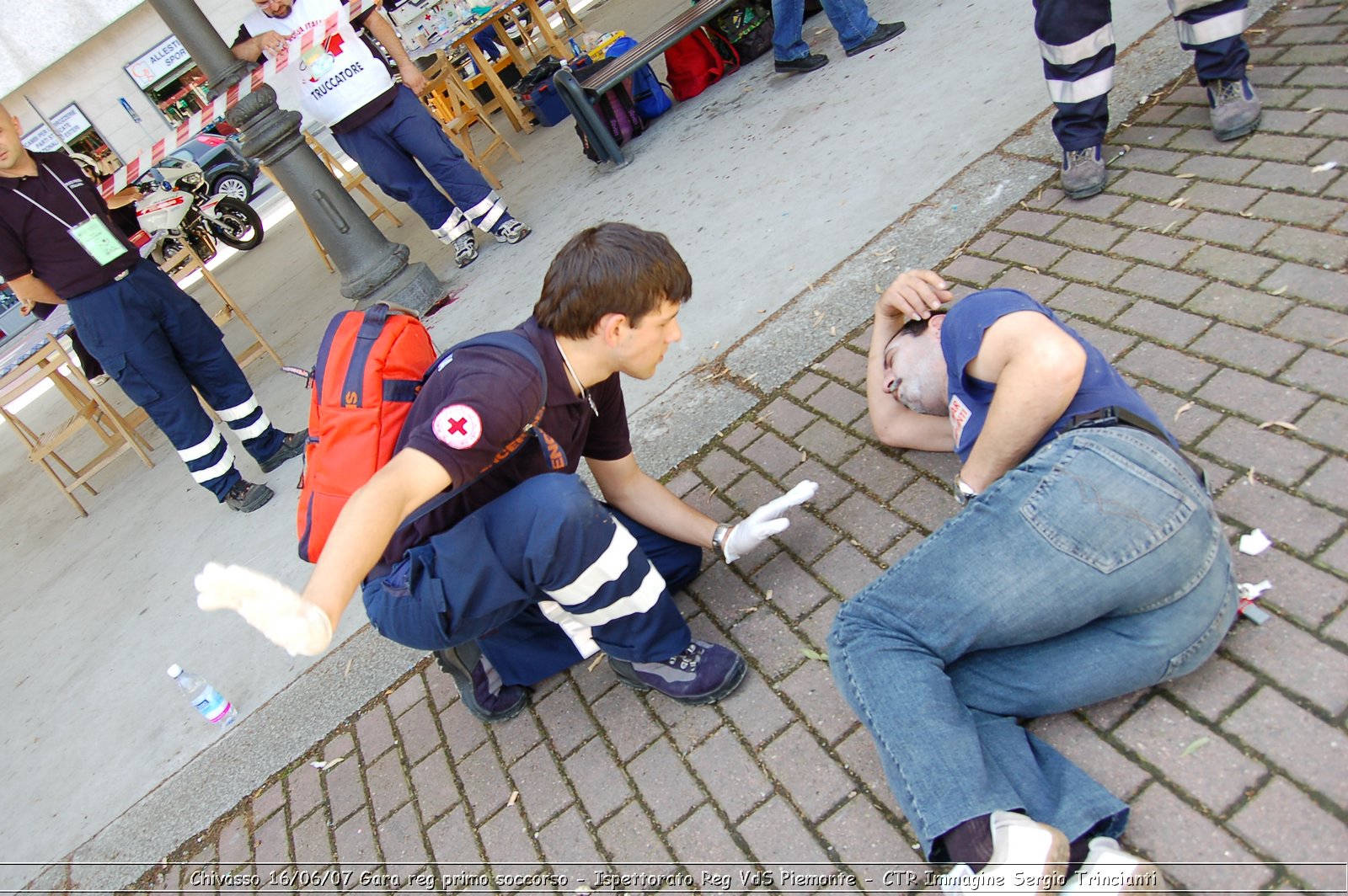 Chivasso - 16 giugno 2007 - Gara Regionale di Primo Soccorso  - Croce Rossa Italiana - Ispettorato Regionale Volontari del Soccorso Piemonte