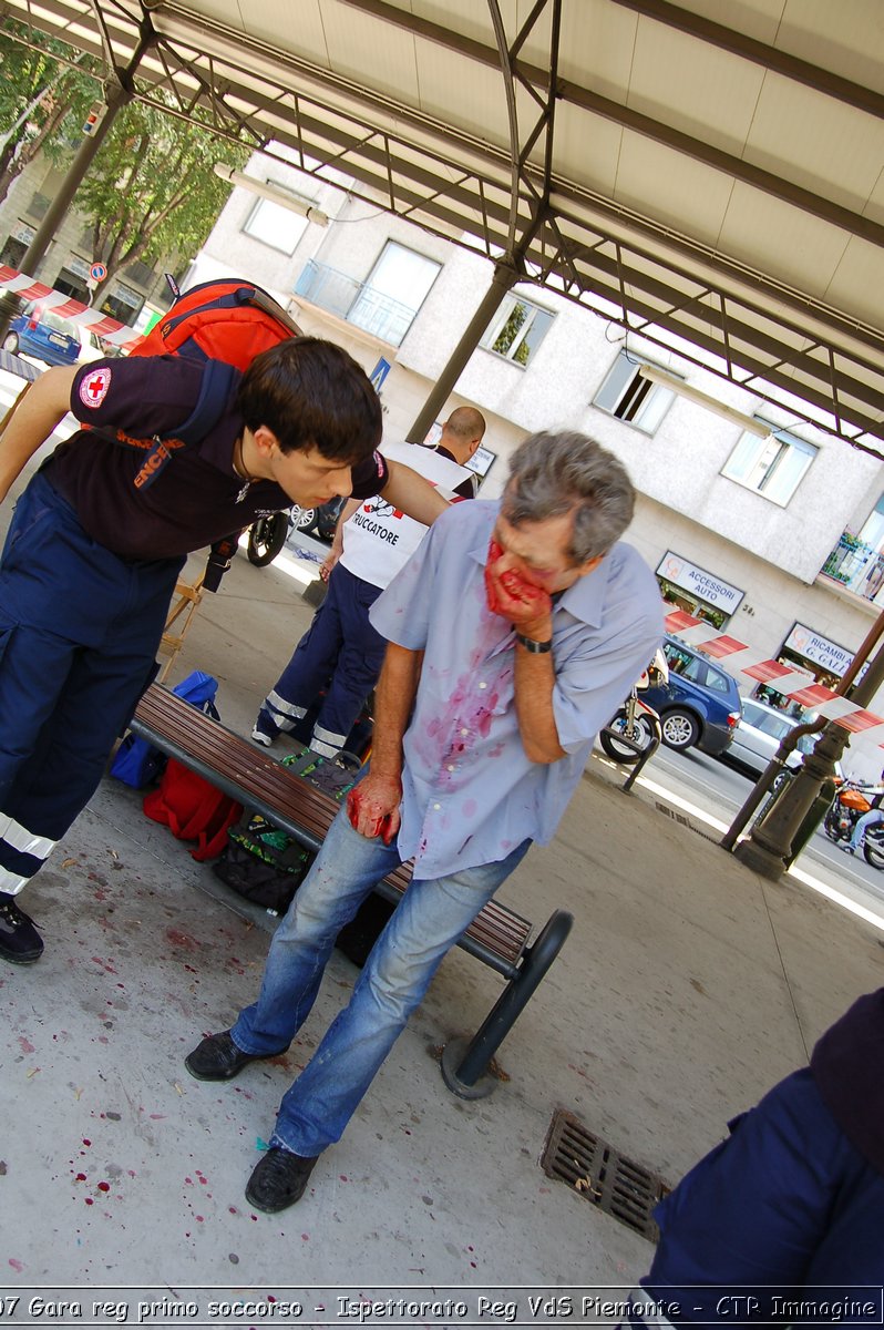 Chivasso - 16 giugno 2007 - Gara Regionale di Primo Soccorso  - Croce Rossa Italiana - Ispettorato Regionale Volontari del Soccorso Piemonte