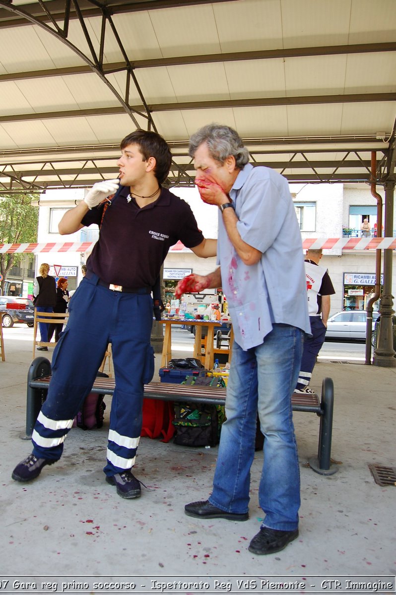 Chivasso - 16 giugno 2007 - Gara Regionale di Primo Soccorso  - Croce Rossa Italiana - Ispettorato Regionale Volontari del Soccorso Piemonte
