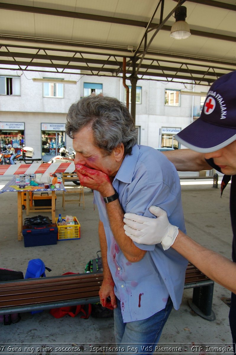 Chivasso - 16 giugno 2007 - Gara Regionale di Primo Soccorso  - Croce Rossa Italiana - Ispettorato Regionale Volontari del Soccorso Piemonte