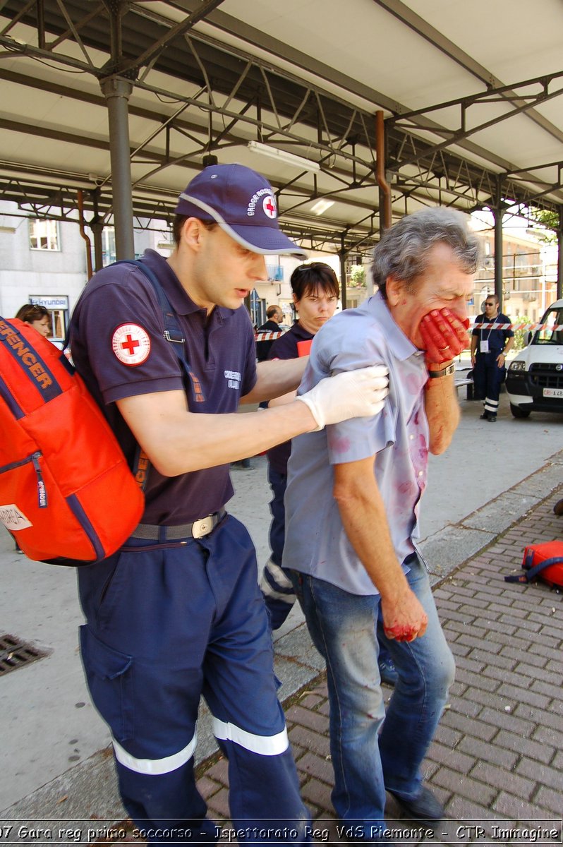 Chivasso - 16 giugno 2007 - Gara Regionale di Primo Soccorso  - Croce Rossa Italiana - Ispettorato Regionale Volontari del Soccorso Piemonte