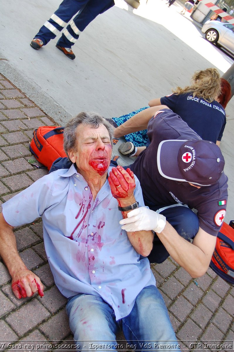 Chivasso - 16 giugno 2007 - Gara Regionale di Primo Soccorso  - Croce Rossa Italiana - Ispettorato Regionale Volontari del Soccorso Piemonte