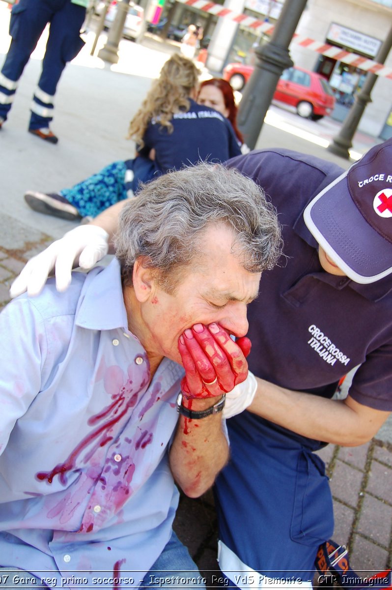 Chivasso - 16 giugno 2007 - Gara Regionale di Primo Soccorso  - Croce Rossa Italiana - Ispettorato Regionale Volontari del Soccorso Piemonte