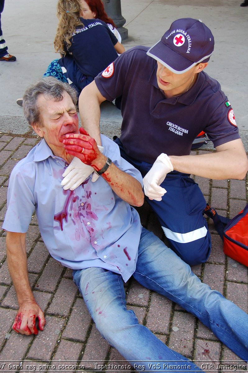 Chivasso - 16 giugno 2007 - Gara Regionale di Primo Soccorso  - Croce Rossa Italiana - Ispettorato Regionale Volontari del Soccorso Piemonte