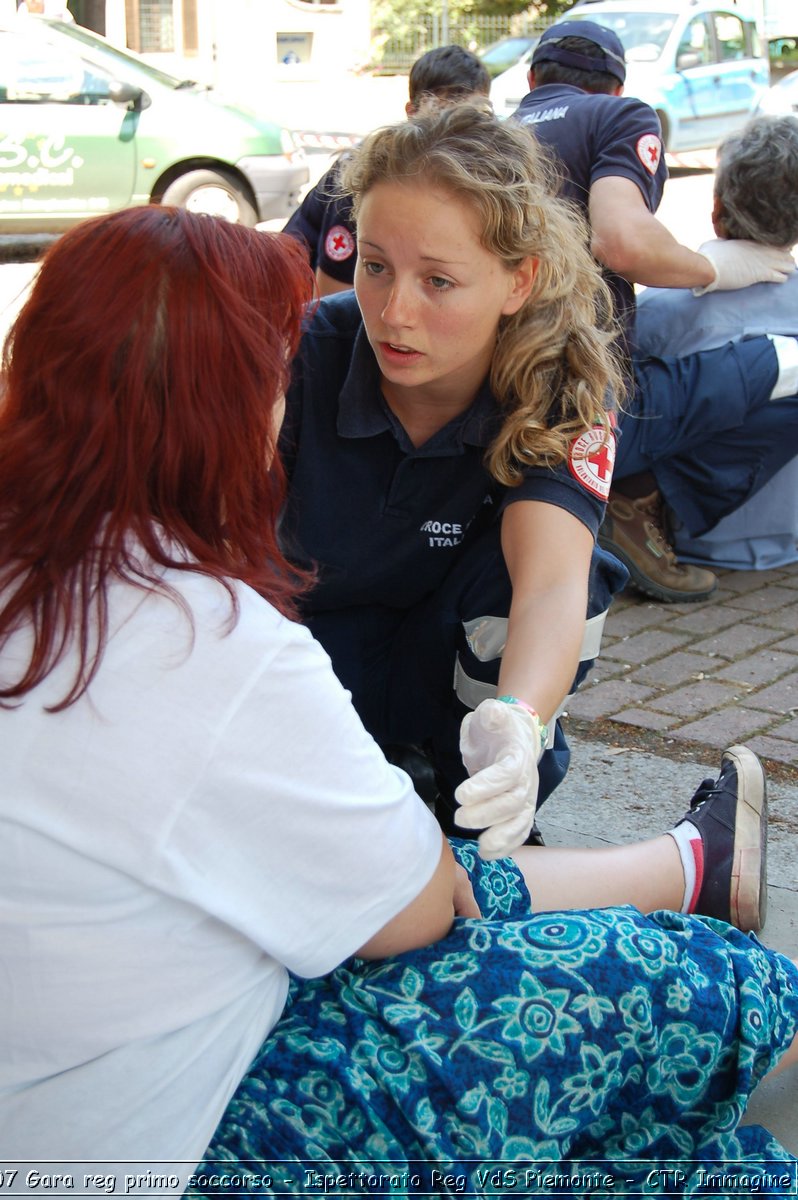 Chivasso - 16 giugno 2007 - Gara Regionale di Primo Soccorso  - Croce Rossa Italiana - Ispettorato Regionale Volontari del Soccorso Piemonte