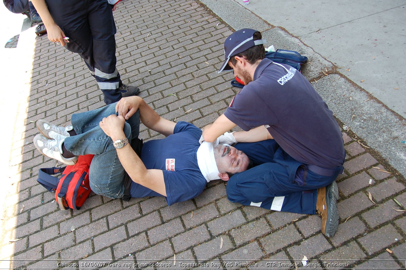 Chivasso - 16 giugno 2007 - Gara Regionale di Primo Soccorso  - Croce Rossa Italiana - Ispettorato Regionale Volontari del Soccorso Piemonte