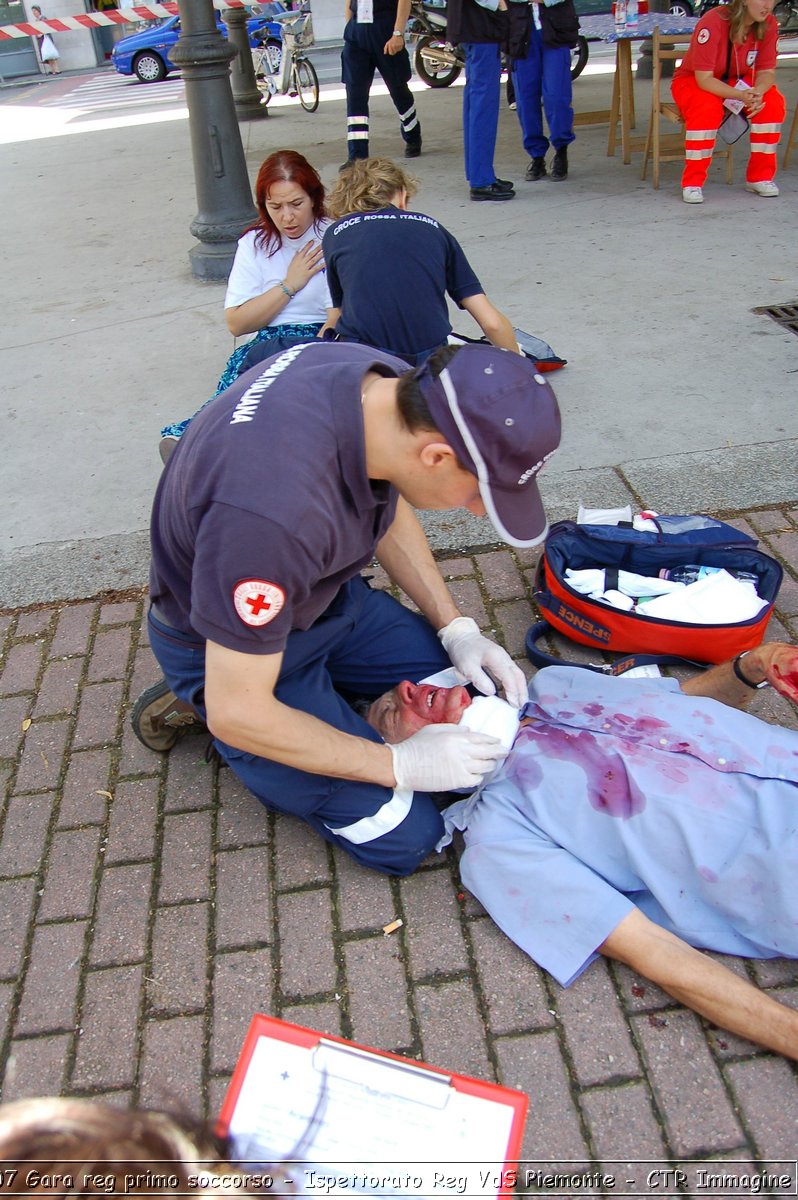 Chivasso - 16 giugno 2007 - Gara Regionale di Primo Soccorso  - Croce Rossa Italiana - Ispettorato Regionale Volontari del Soccorso Piemonte