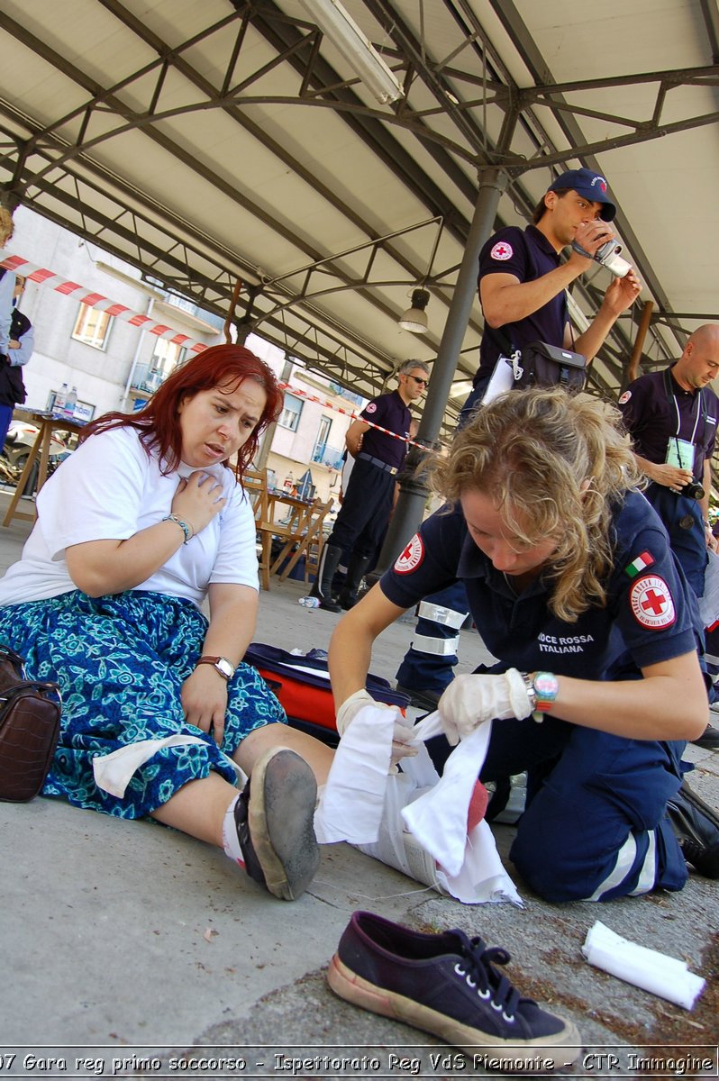 Chivasso - 16 giugno 2007 - Gara Regionale di Primo Soccorso  - Croce Rossa Italiana - Ispettorato Regionale Volontari del Soccorso Piemonte
