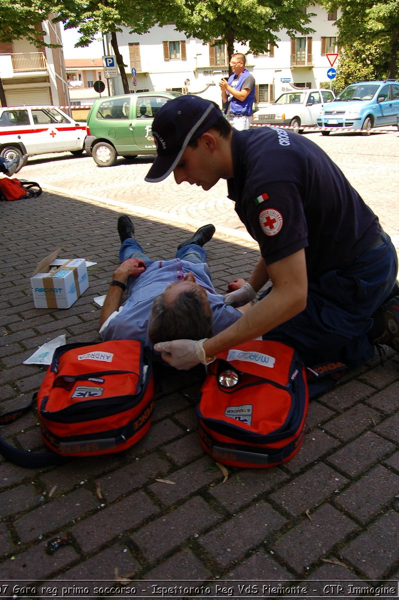 Chivasso - 16 giugno 2007 - Gara Regionale di Primo Soccorso  - Croce Rossa Italiana - Ispettorato Regionale Volontari del Soccorso Piemonte