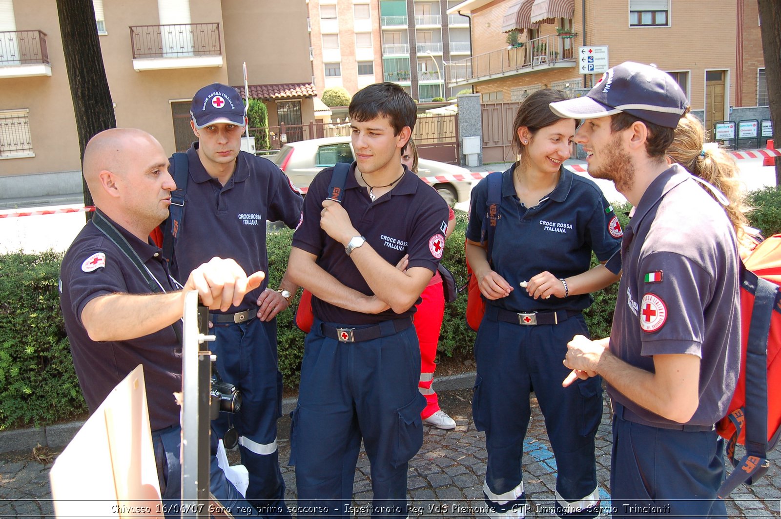 Chivasso - 16 giugno 2007 - Gara Regionale di Primo Soccorso  - Croce Rossa Italiana - Ispettorato Regionale Volontari del Soccorso Piemonte