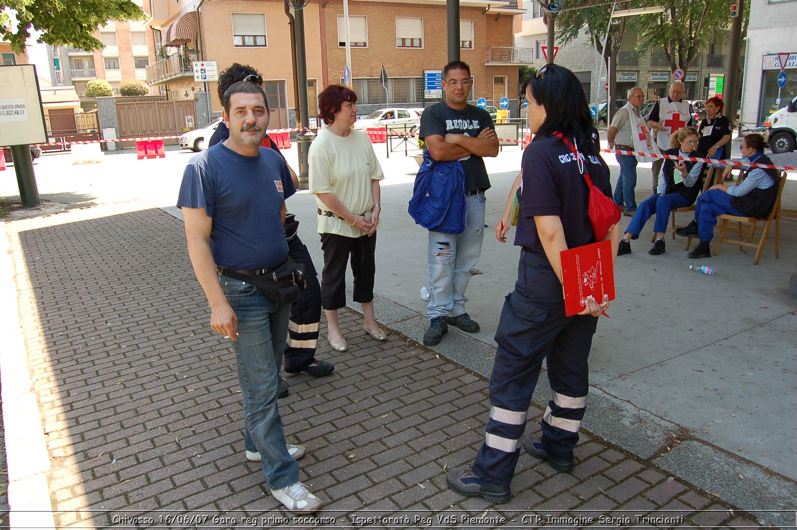 Chivasso - 16 giugno 2007 - Gara Regionale di Primo Soccorso  - Croce Rossa Italiana - Ispettorato Regionale Volontari del Soccorso Piemonte