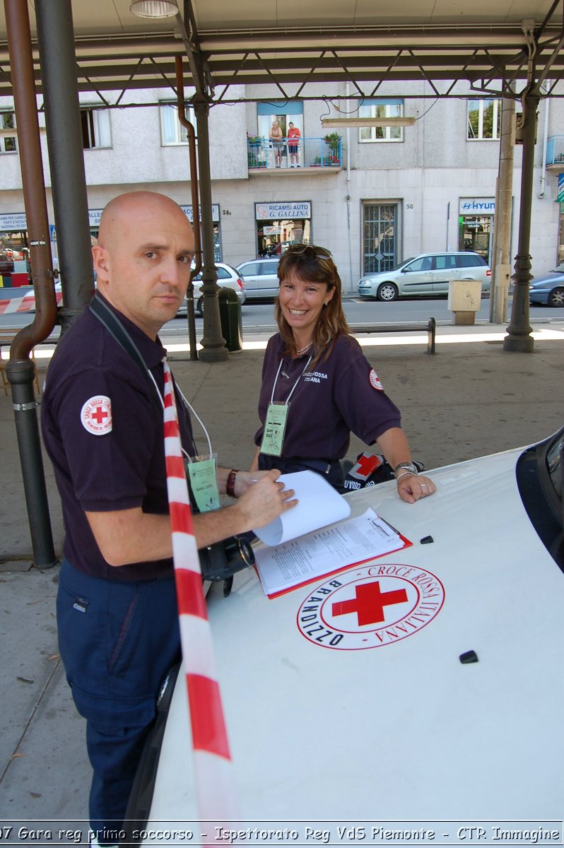 Chivasso - 16 giugno 2007 - Gara Regionale di Primo Soccorso  - Croce Rossa Italiana - Ispettorato Regionale Volontari del Soccorso Piemonte
