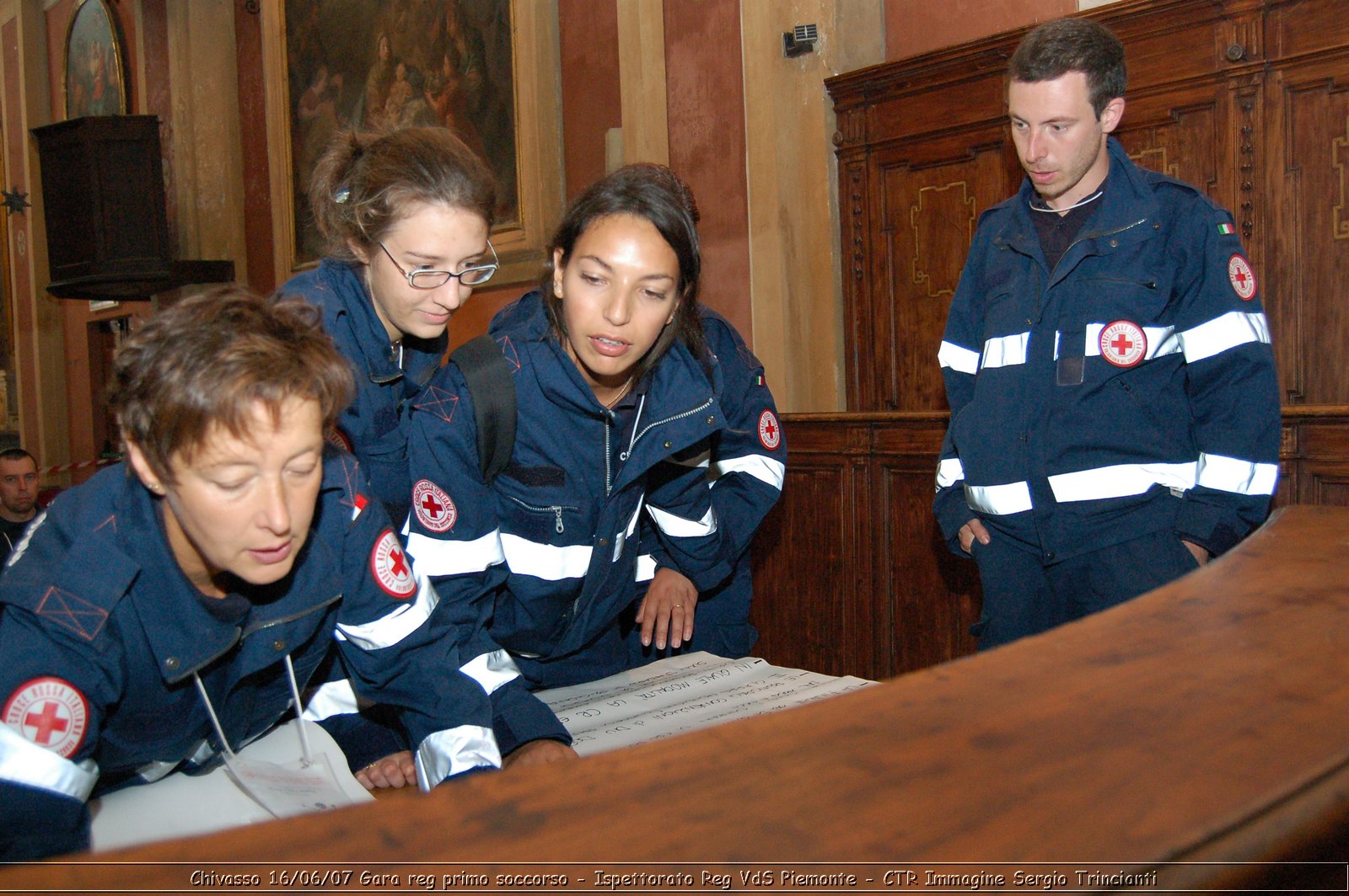 Chivasso - 16 giugno 2007 - Gara Regionale di Primo Soccorso  - Croce Rossa Italiana - Ispettorato Regionale Volontari del Soccorso Piemonte