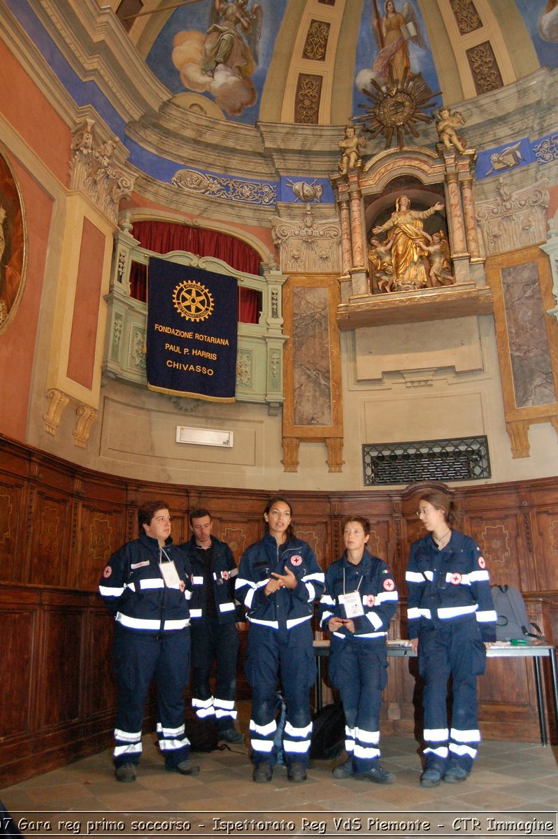 Chivasso - 16 giugno 2007 - Gara Regionale di Primo Soccorso  - Croce Rossa Italiana - Ispettorato Regionale Volontari del Soccorso Piemonte
