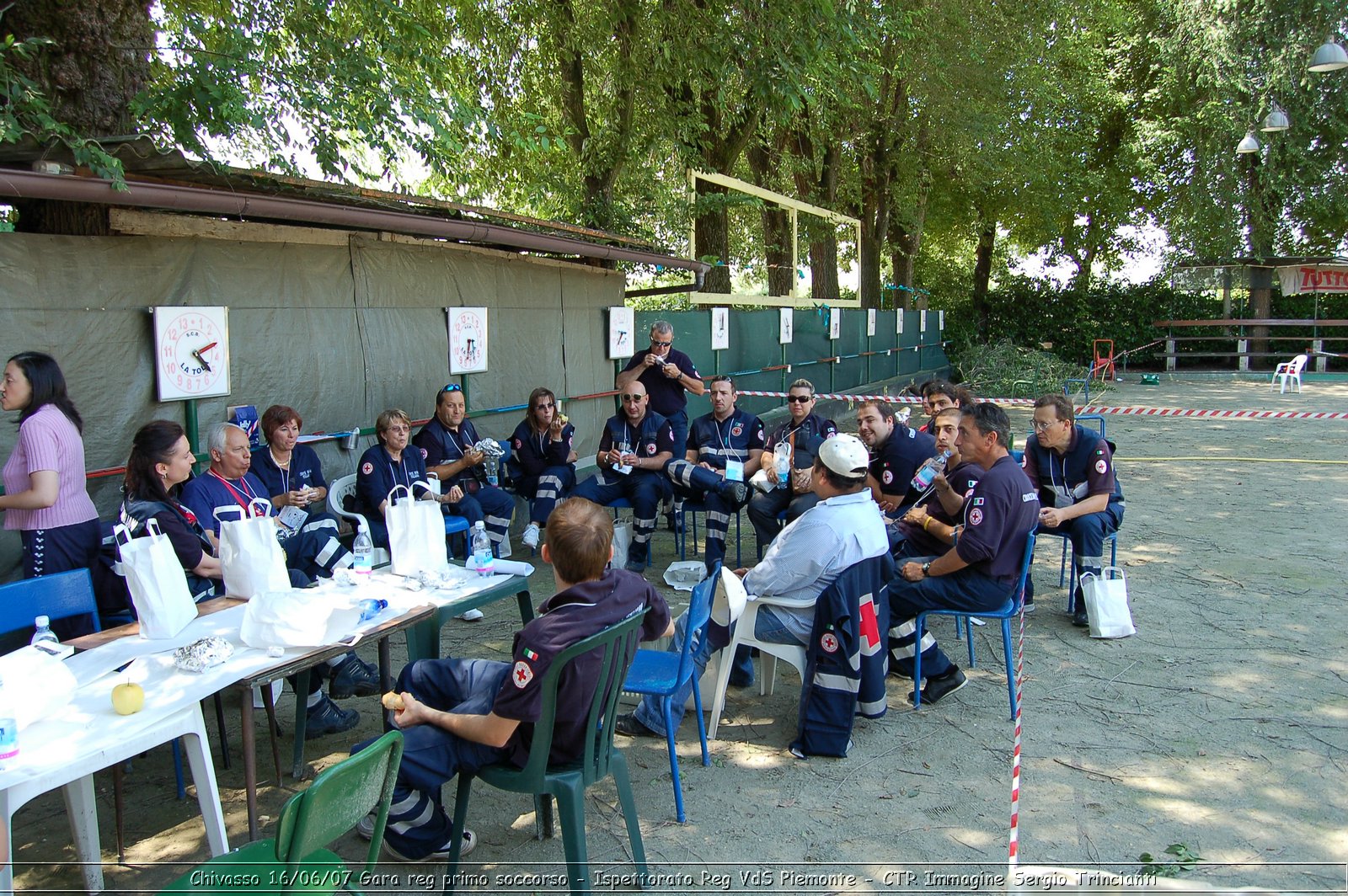 Chivasso - 16 giugno 2007 - Gara Regionale di Primo Soccorso  - Croce Rossa Italiana - Ispettorato Regionale Volontari del Soccorso Piemonte