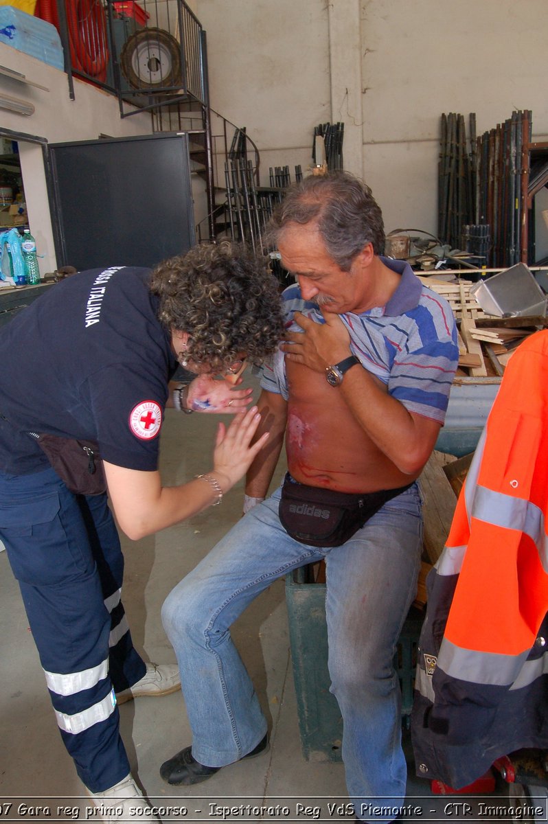 Chivasso - 16 giugno 2007 - Gara Regionale di Primo Soccorso  - Croce Rossa Italiana - Ispettorato Regionale Volontari del Soccorso Piemonte
