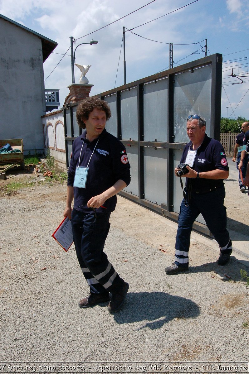 Chivasso - 16 giugno 2007 - Gara Regionale di Primo Soccorso  - Croce Rossa Italiana - Ispettorato Regionale Volontari del Soccorso Piemonte