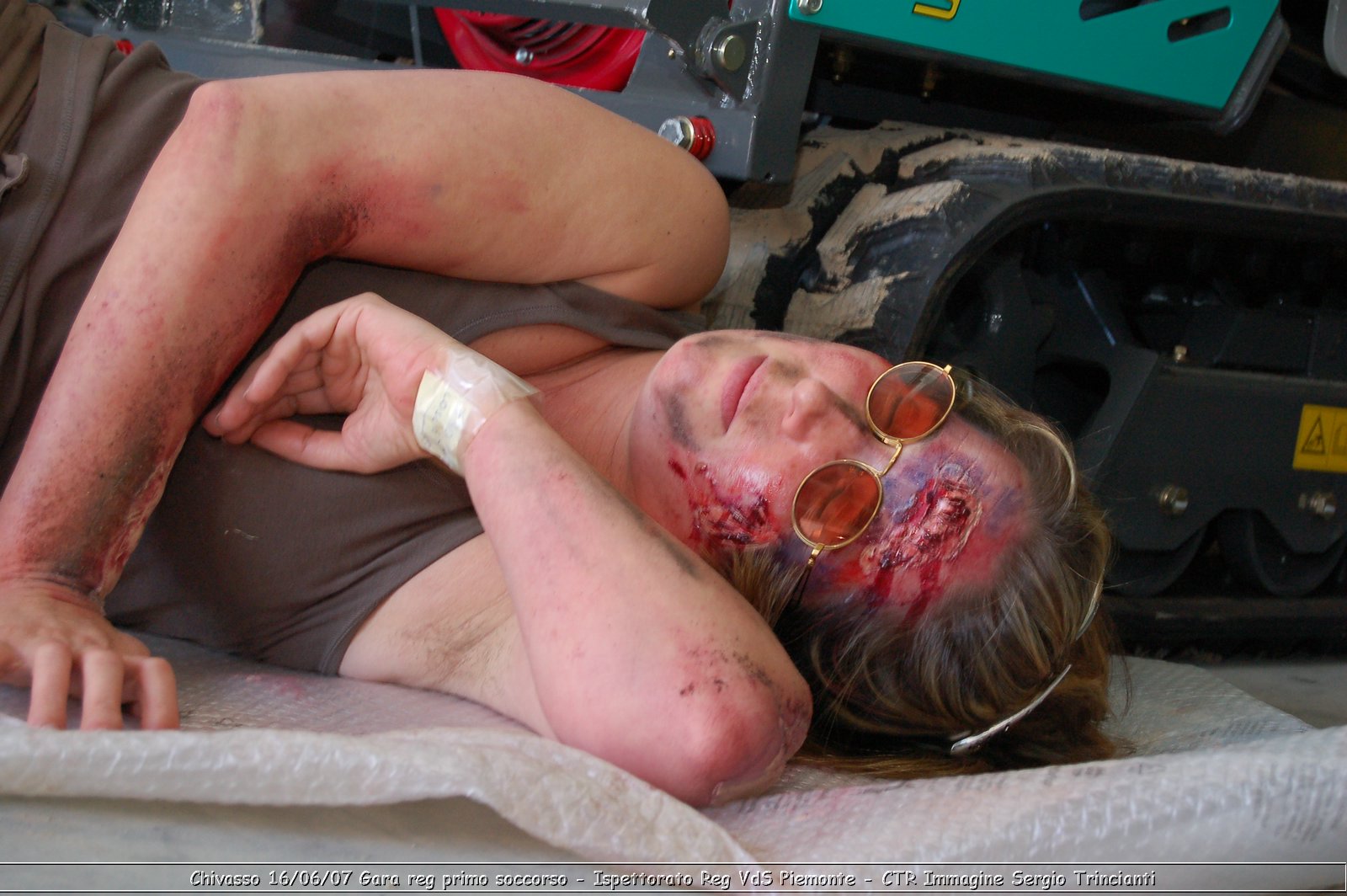 Chivasso - 16 giugno 2007 - Gara Regionale di Primo Soccorso  - Croce Rossa Italiana - Ispettorato Regionale Volontari del Soccorso Piemonte
