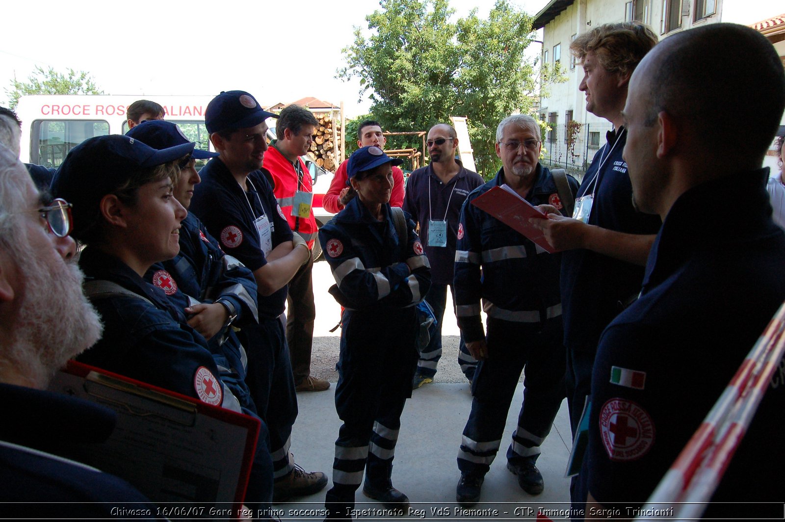 Chivasso - 16 giugno 2007 - Gara Regionale di Primo Soccorso  - Croce Rossa Italiana - Ispettorato Regionale Volontari del Soccorso Piemonte