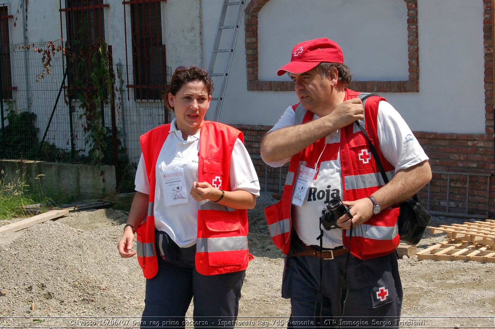 Chivasso - 16 giugno 2007 - Gara Regionale di Primo Soccorso  - Croce Rossa Italiana - Ispettorato Regionale Volontari del Soccorso Piemonte
