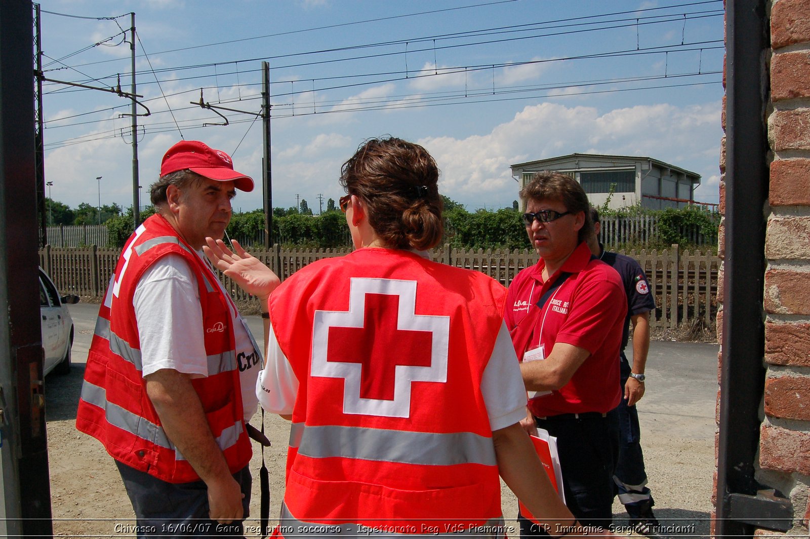 Chivasso - 16 giugno 2007 - Gara Regionale di Primo Soccorso  - Croce Rossa Italiana - Ispettorato Regionale Volontari del Soccorso Piemonte