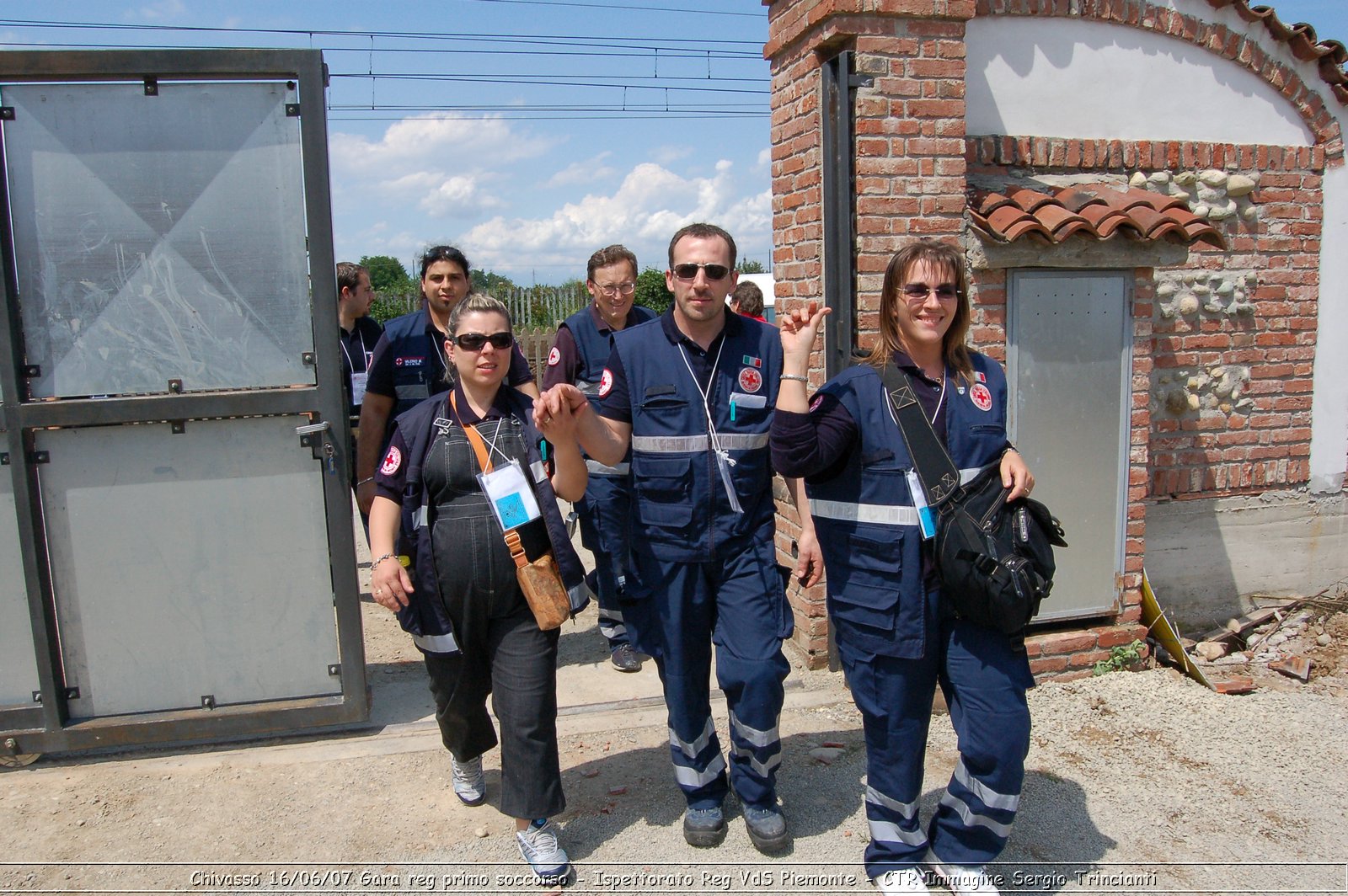 Chivasso - 16 giugno 2007 - Gara Regionale di Primo Soccorso  - Croce Rossa Italiana - Ispettorato Regionale Volontari del Soccorso Piemonte