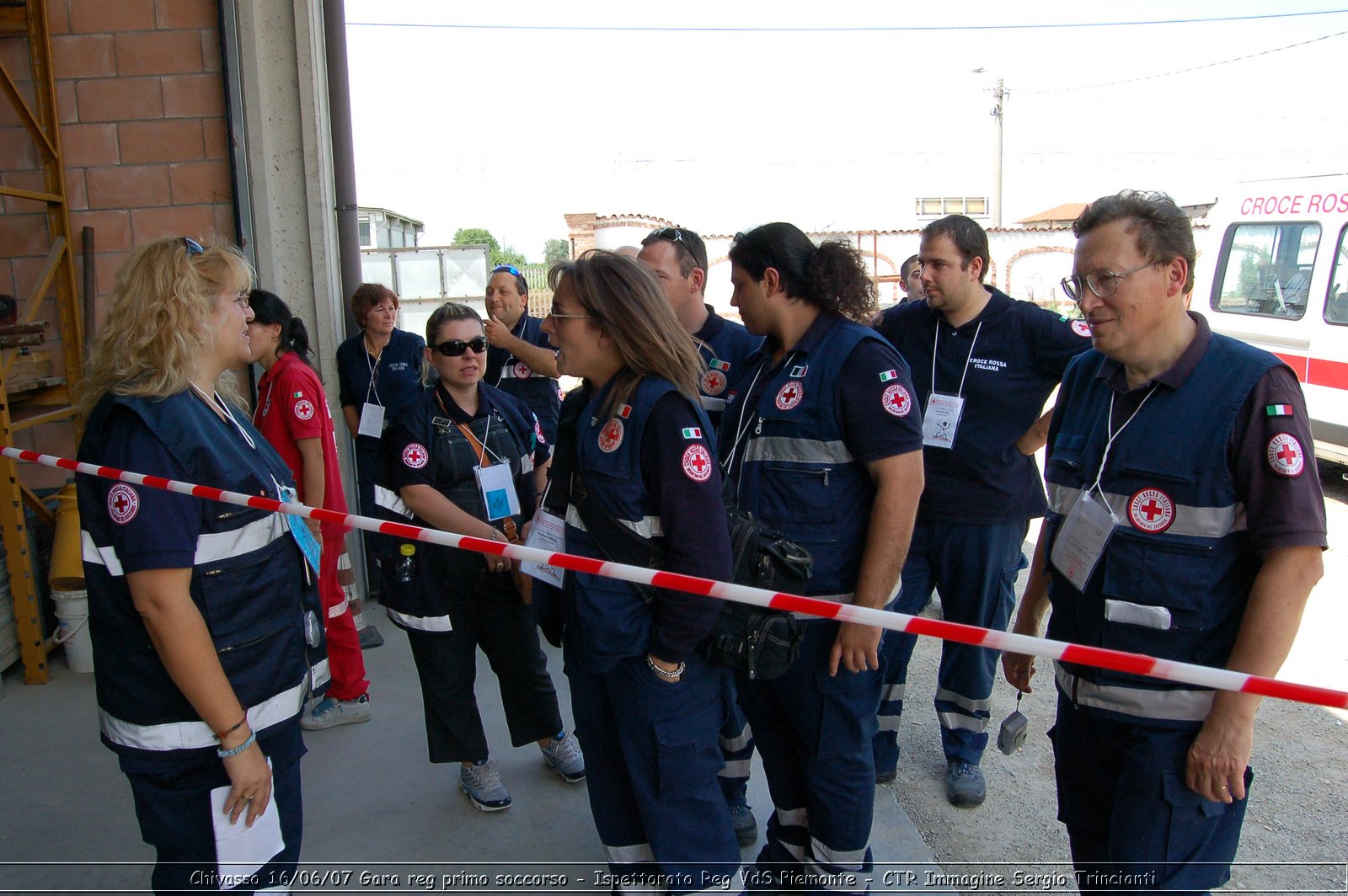 Chivasso - 16 giugno 2007 - Gara Regionale di Primo Soccorso  - Croce Rossa Italiana - Ispettorato Regionale Volontari del Soccorso Piemonte