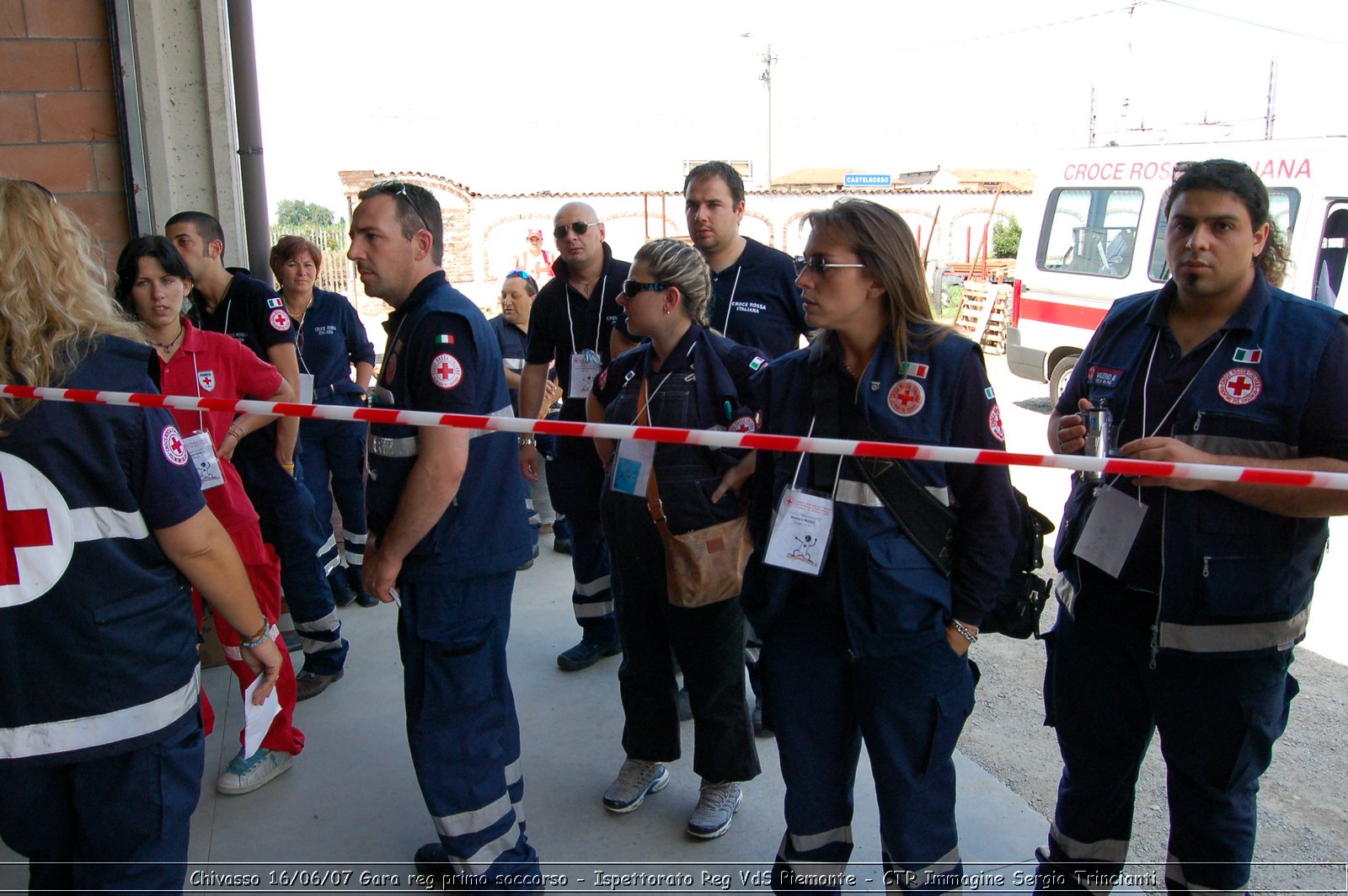 Chivasso - 16 giugno 2007 - Gara Regionale di Primo Soccorso  - Croce Rossa Italiana - Ispettorato Regionale Volontari del Soccorso Piemonte