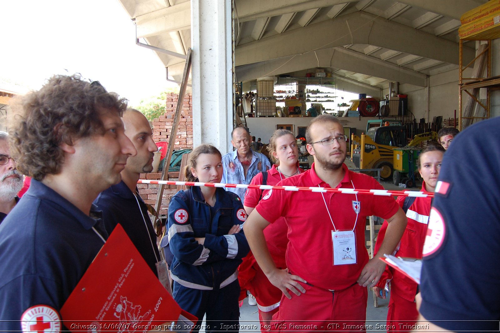 Chivasso - 16 giugno 2007 - Gara Regionale di Primo Soccorso  - Croce Rossa Italiana - Ispettorato Regionale Volontari del Soccorso Piemonte
