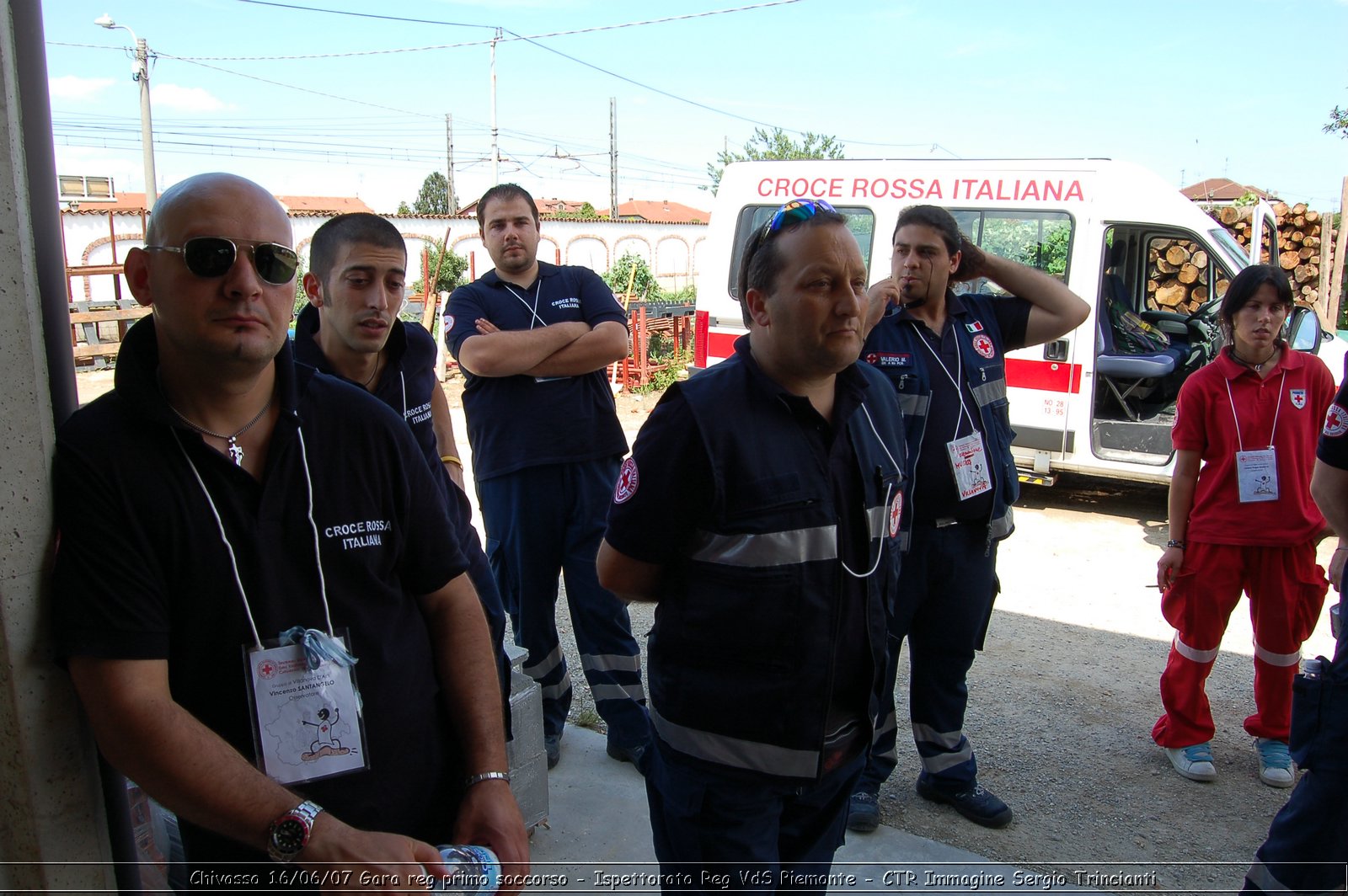 Chivasso - 16 giugno 2007 - Gara Regionale di Primo Soccorso  - Croce Rossa Italiana - Ispettorato Regionale Volontari del Soccorso Piemonte