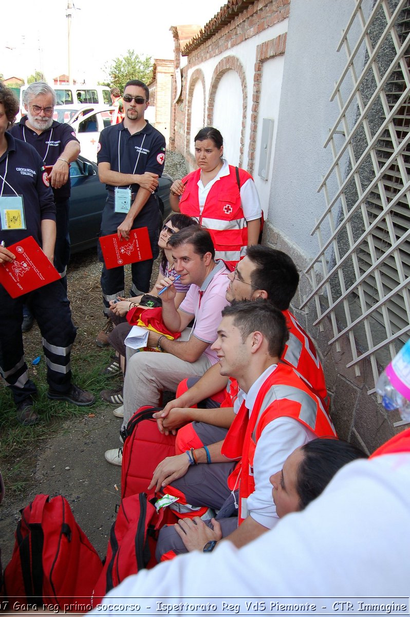 Chivasso - 16 giugno 2007 - Gara Regionale di Primo Soccorso  - Croce Rossa Italiana - Ispettorato Regionale Volontari del Soccorso Piemonte