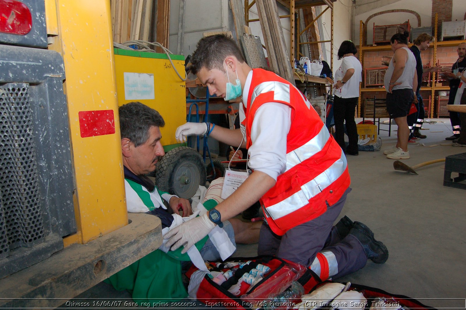 Chivasso - 16 giugno 2007 - Gara Regionale di Primo Soccorso  - Croce Rossa Italiana - Ispettorato Regionale Volontari del Soccorso Piemonte