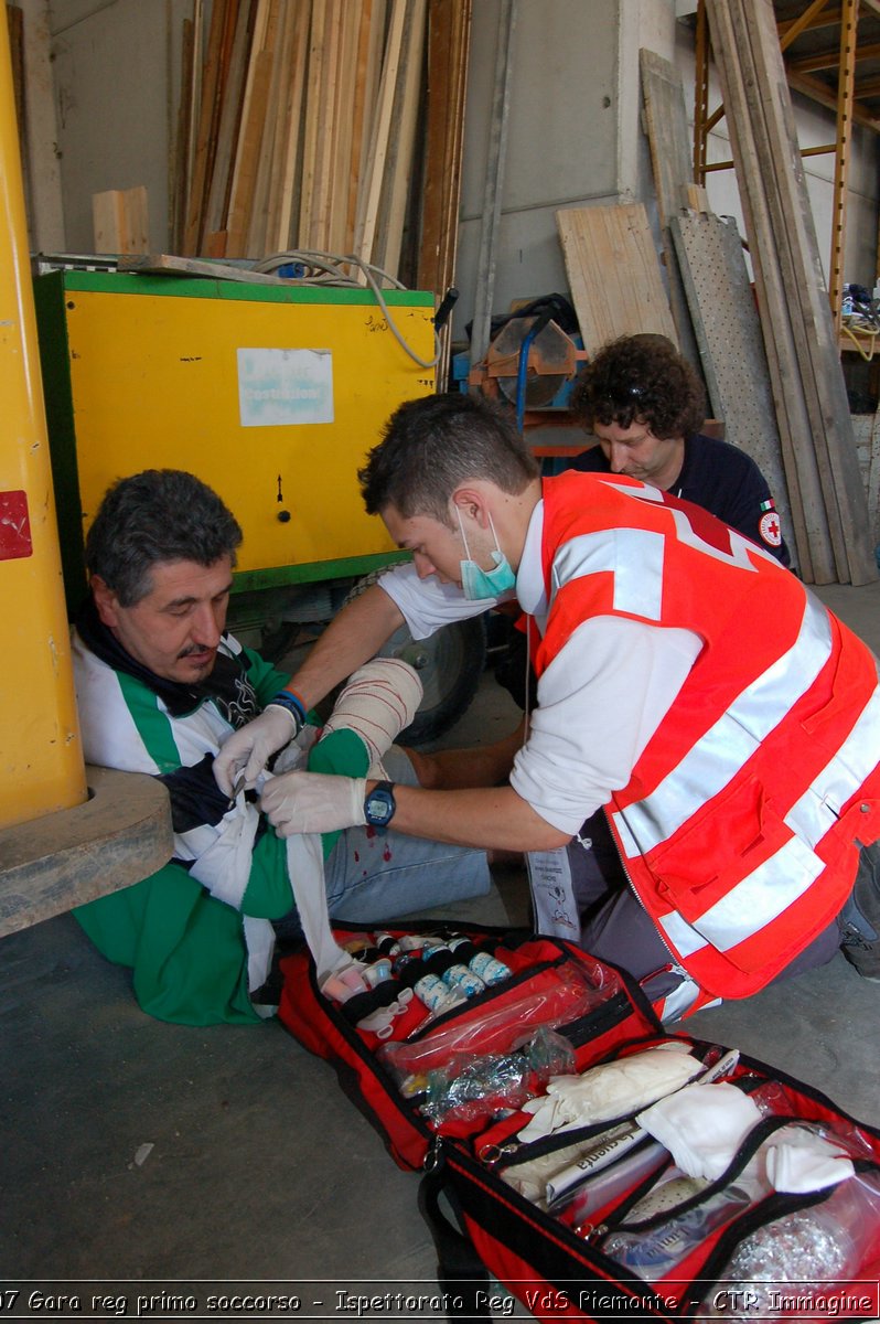 Chivasso - 16 giugno 2007 - Gara Regionale di Primo Soccorso  - Croce Rossa Italiana - Ispettorato Regionale Volontari del Soccorso Piemonte