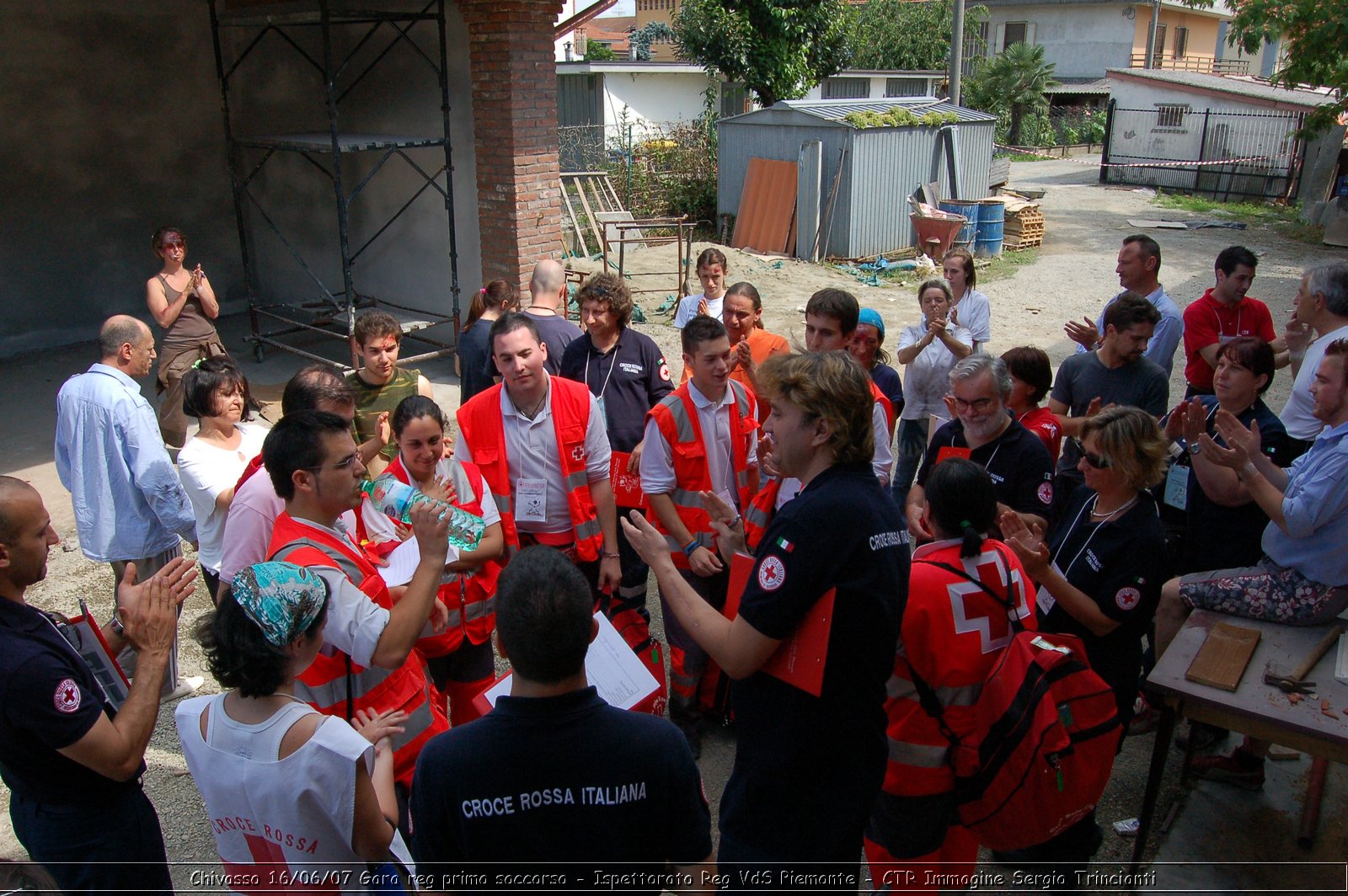 Chivasso - 16 giugno 2007 - Gara Regionale di Primo Soccorso  - Croce Rossa Italiana - Ispettorato Regionale Volontari del Soccorso Piemonte