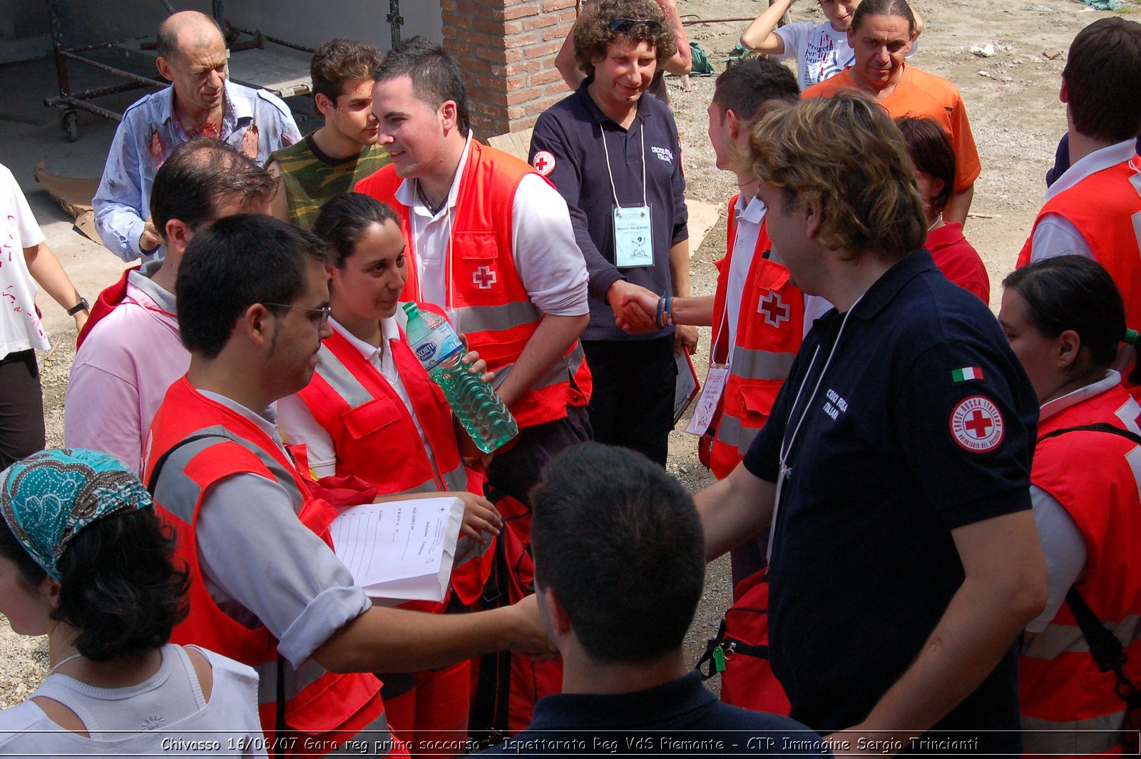 Chivasso - 16 giugno 2007 - Gara Regionale di Primo Soccorso  - Croce Rossa Italiana - Ispettorato Regionale Volontari del Soccorso Piemonte