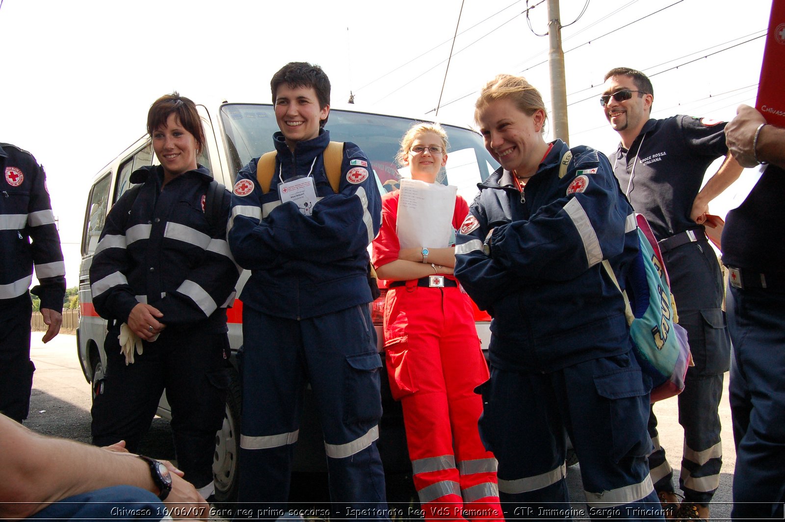 Chivasso - 16 giugno 2007 - Gara Regionale di Primo Soccorso  - Croce Rossa Italiana - Ispettorato Regionale Volontari del Soccorso Piemonte
