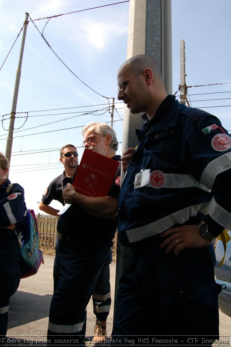 Chivasso - 16 giugno 2007 - Gara Regionale di Primo Soccorso  - Croce Rossa Italiana - Ispettorato Regionale Volontari del Soccorso Piemonte