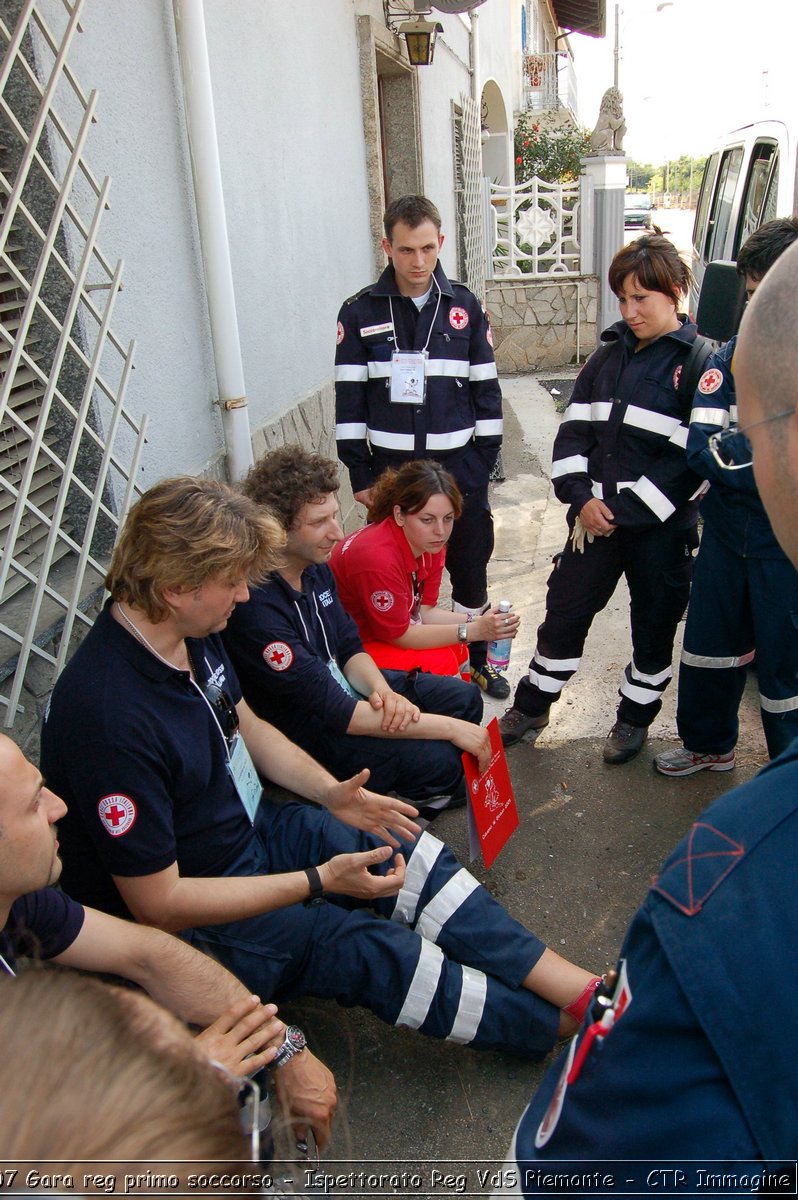 Chivasso - 16 giugno 2007 - Gara Regionale di Primo Soccorso  - Croce Rossa Italiana - Ispettorato Regionale Volontari del Soccorso Piemonte