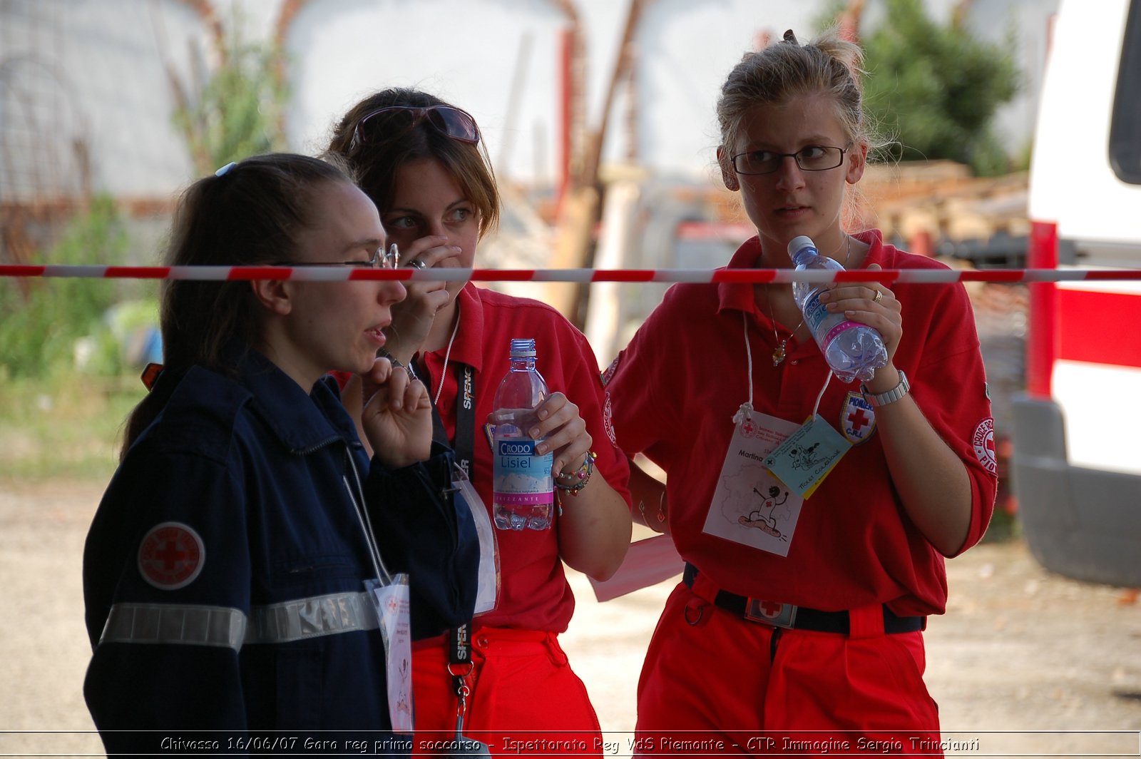Chivasso - 16 giugno 2007 - Gara Regionale di Primo Soccorso  - Croce Rossa Italiana - Ispettorato Regionale Volontari del Soccorso Piemonte