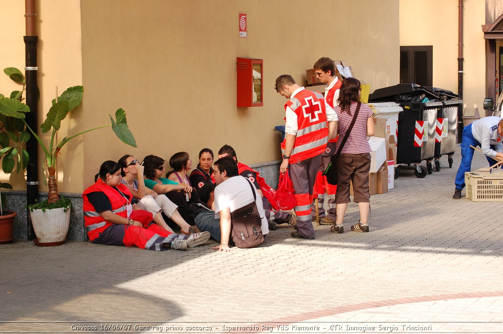 Chivasso - 16 giugno 2007 - Gara Regionale di Primo Soccorso  - Croce Rossa Italiana - Ispettorato Regionale Volontari del Soccorso Piemonte