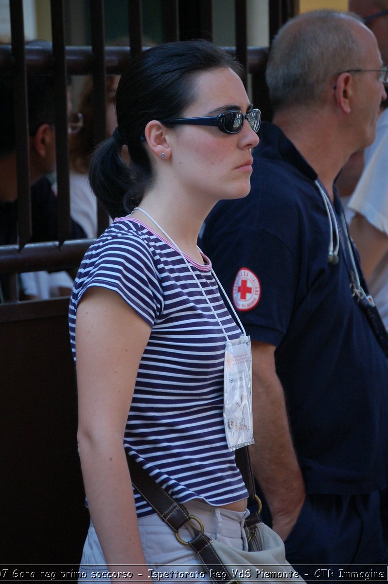 Chivasso - 16 giugno 2007 - Gara Regionale di Primo Soccorso  - Croce Rossa Italiana - Ispettorato Regionale Volontari del Soccorso Piemonte