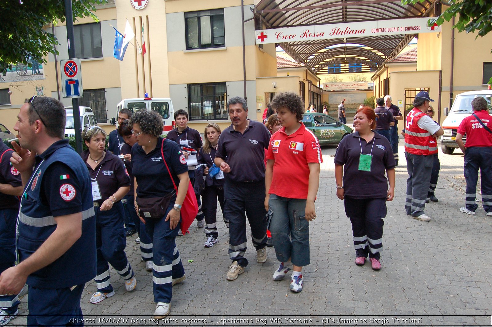 Chivasso - 16 giugno 2007 - Gara Regionale di Primo Soccorso  - Croce Rossa Italiana - Ispettorato Regionale Volontari del Soccorso Piemonte