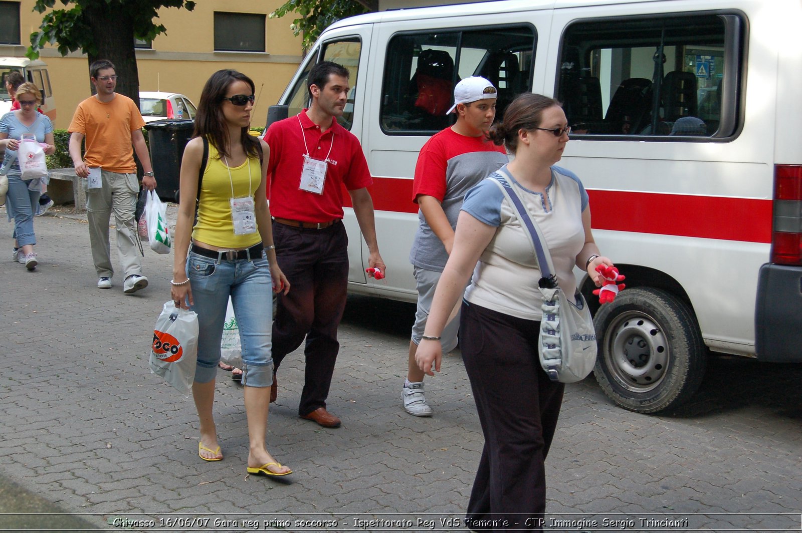 Chivasso - 16 giugno 2007 - Gara Regionale di Primo Soccorso  - Croce Rossa Italiana - Ispettorato Regionale Volontari del Soccorso Piemonte