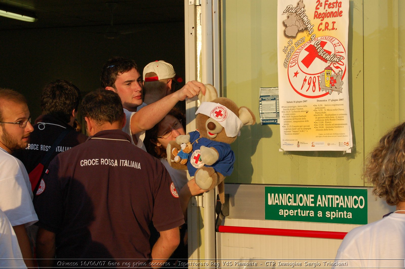 Chivasso - 16 giugno 2007 - Gara Regionale di Primo Soccorso  - Croce Rossa Italiana - Ispettorato Regionale Volontari del Soccorso Piemonte