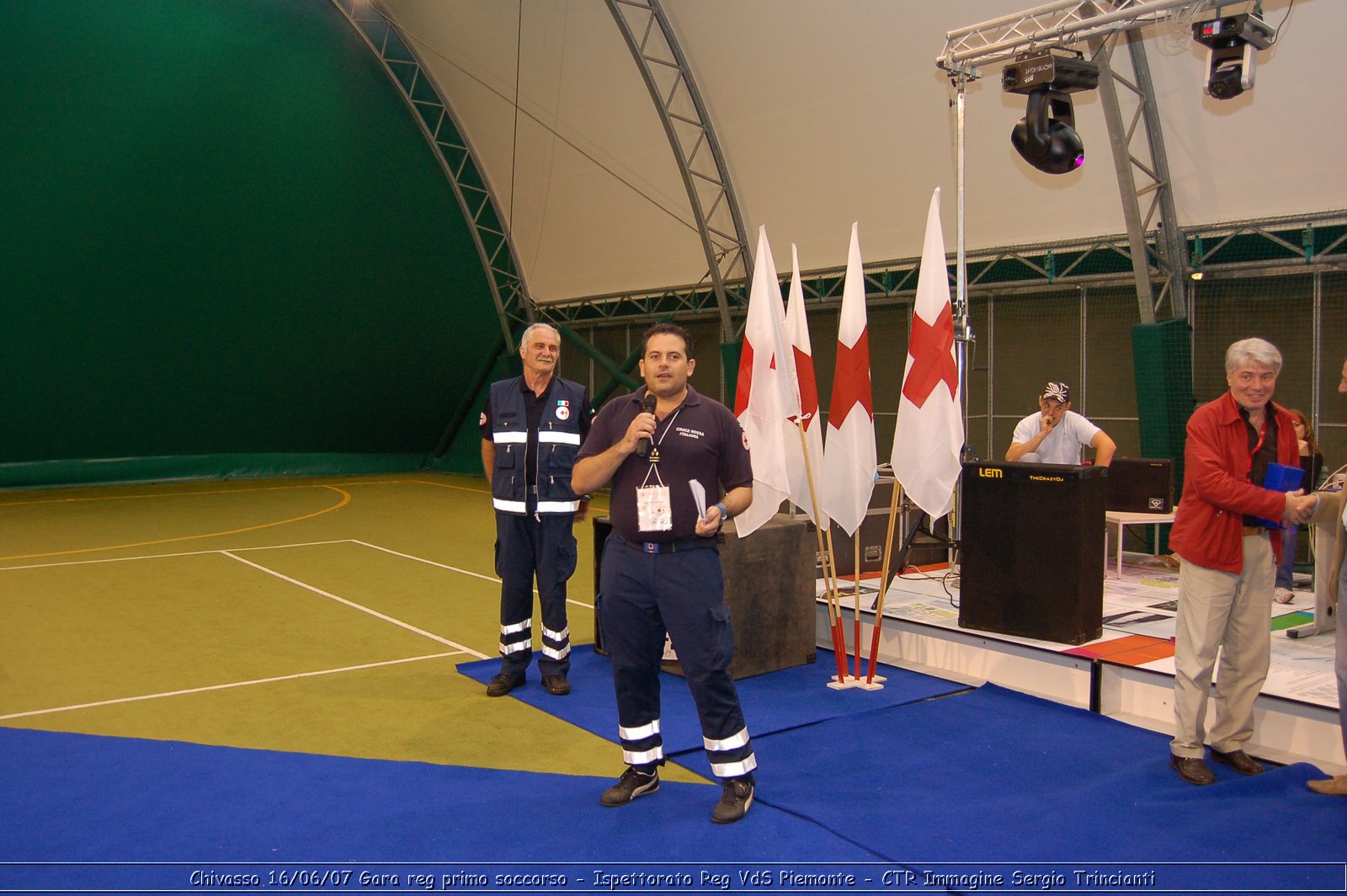 Chivasso - 16 giugno 2007 - Gara Regionale di Primo Soccorso  - Croce Rossa Italiana - Ispettorato Regionale Volontari del Soccorso Piemonte