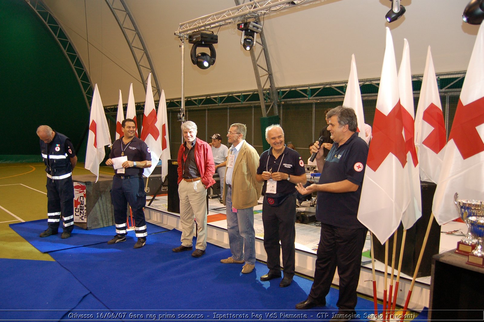 Chivasso - 16 giugno 2007 - Gara Regionale di Primo Soccorso  - Croce Rossa Italiana - Ispettorato Regionale Volontari del Soccorso Piemonte