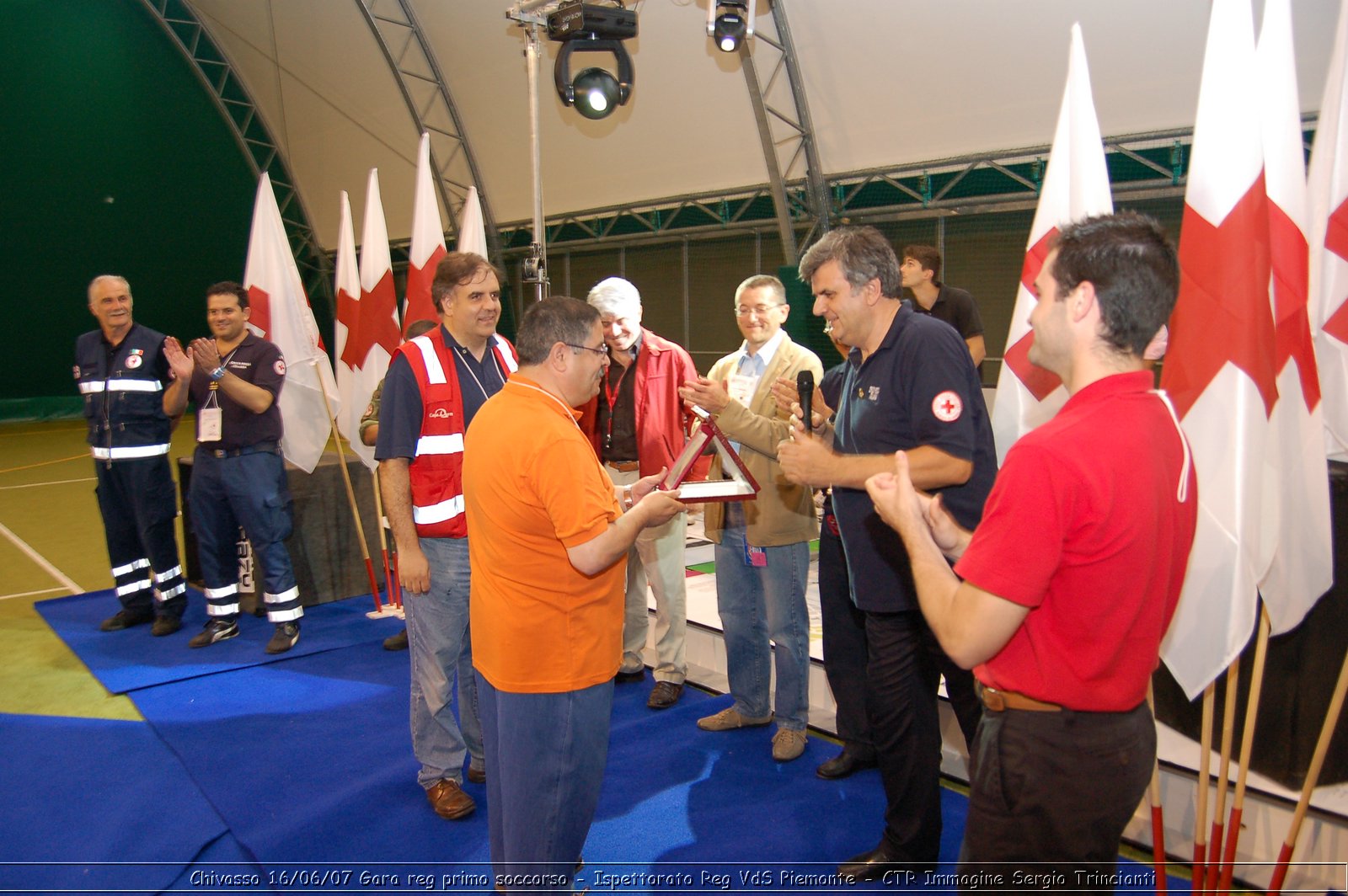 Chivasso - 16 giugno 2007 - Gara Regionale di Primo Soccorso  - Croce Rossa Italiana - Ispettorato Regionale Volontari del Soccorso Piemonte