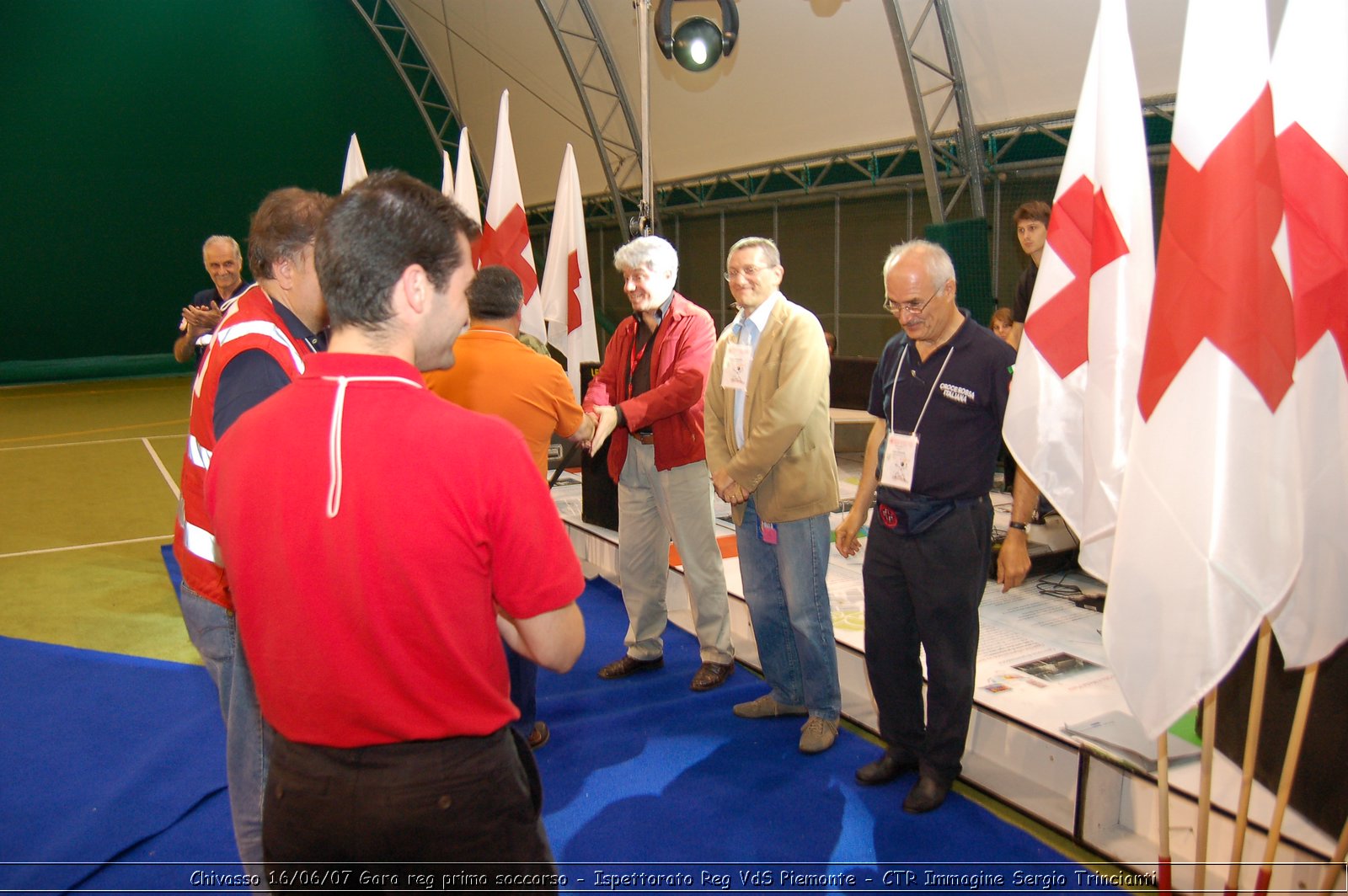 Chivasso - 16 giugno 2007 - Gara Regionale di Primo Soccorso  - Croce Rossa Italiana - Ispettorato Regionale Volontari del Soccorso Piemonte