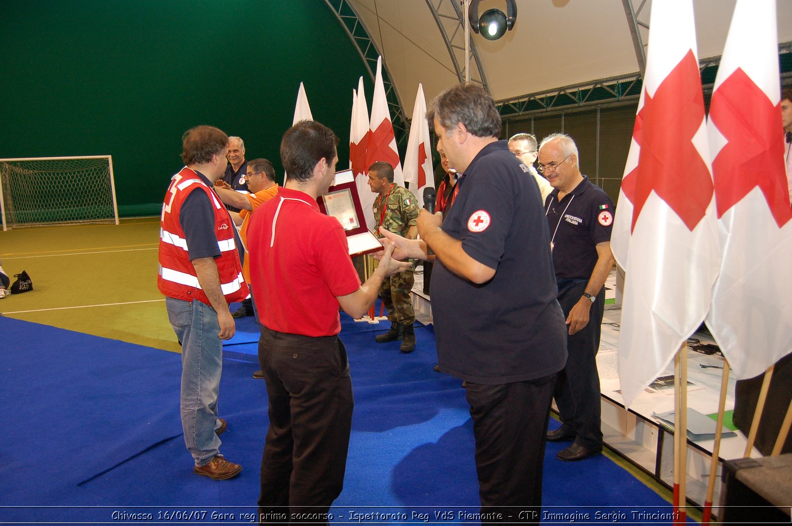 Chivasso - 16 giugno 2007 - Gara Regionale di Primo Soccorso  - Croce Rossa Italiana - Ispettorato Regionale Volontari del Soccorso Piemonte